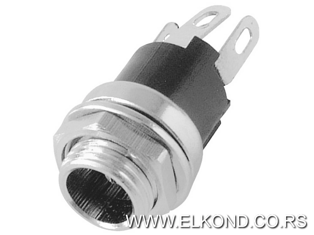 Priključnica za napajanje 2.1mm za montažu